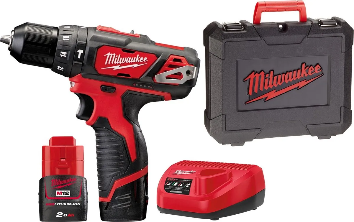 Milwaukee M12 BPD-202C Klop-/Boorschroefmachine