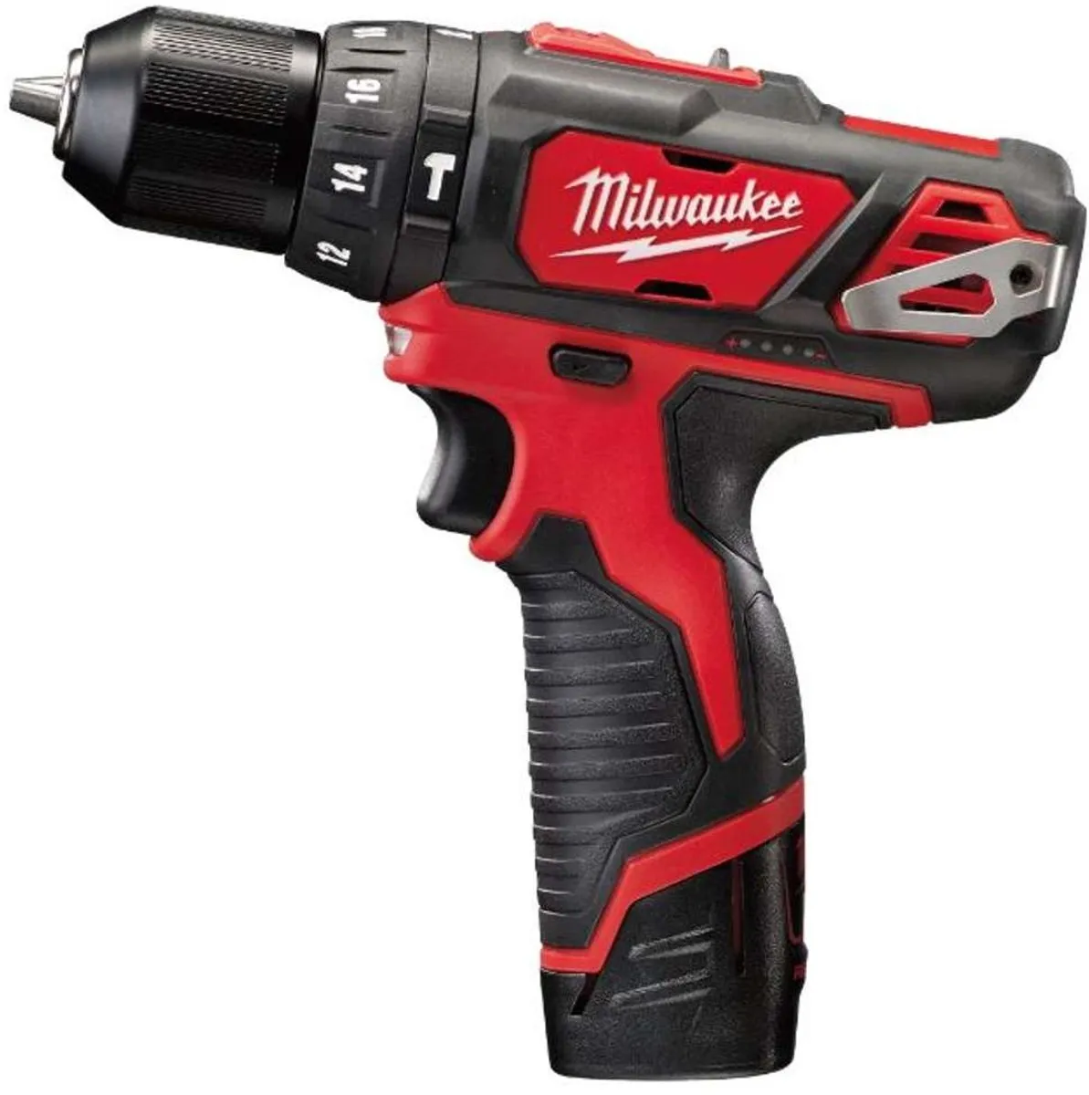 Milwaukee M12 BPD-202C Klop-/Boorschroefmachine - 2x 2.0Ah - 2 Snelheden - afbeelding 2 van 2