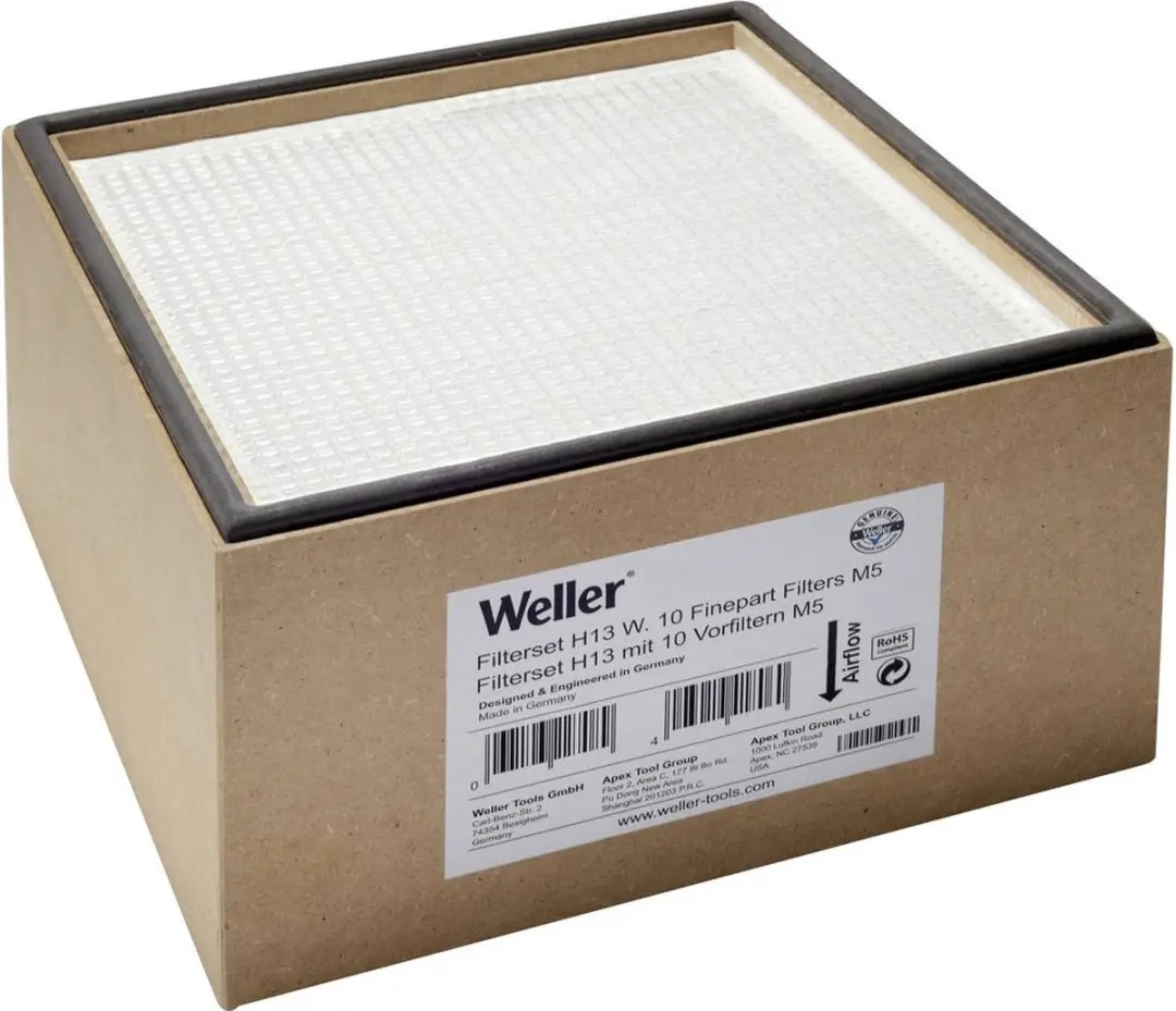 Weller Filterset Zero Smog 2/EL/WFE 2ES - 11-delig