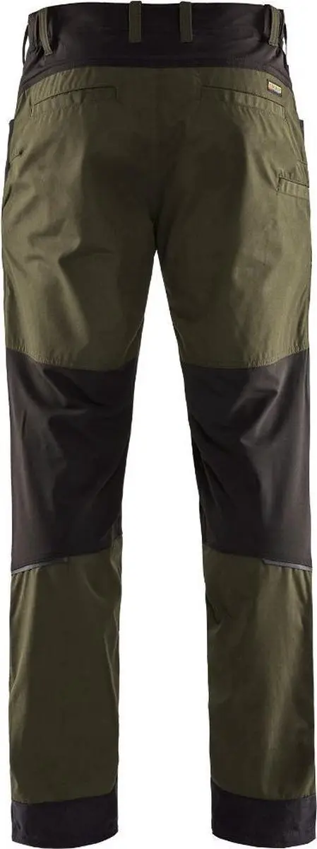 Blåkläder Service Werkbroek 1456-1845 - D120 - Groen/Zwart - afbeelding 6 van 6