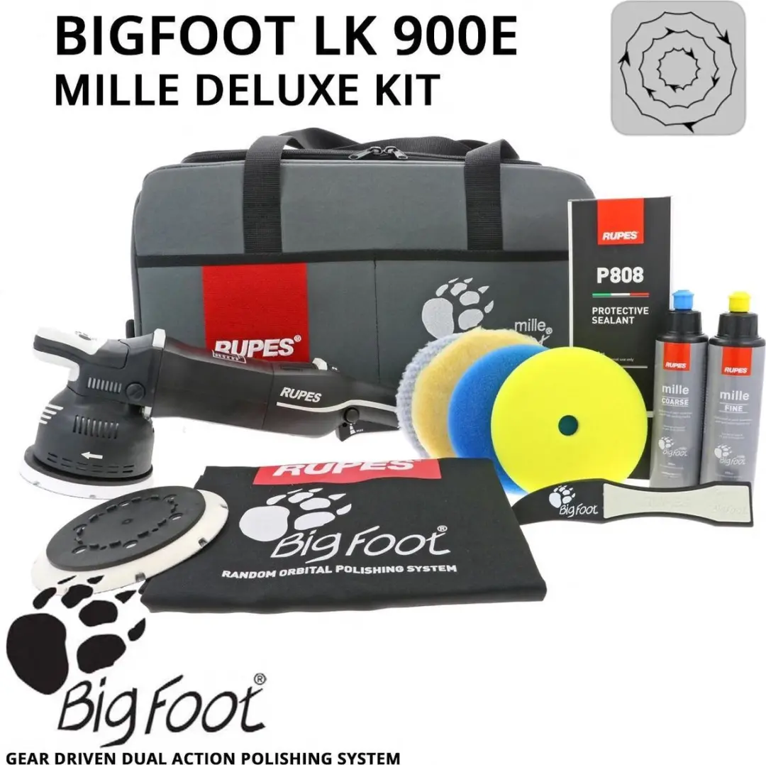 Rupes BigFoot Mille LK900E/DLX Polijstmachine 125mm