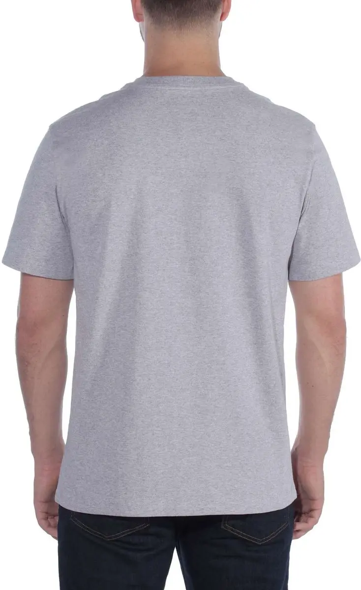 Carhartt Herren T-Shirt Short Sleeve - S - Grijs