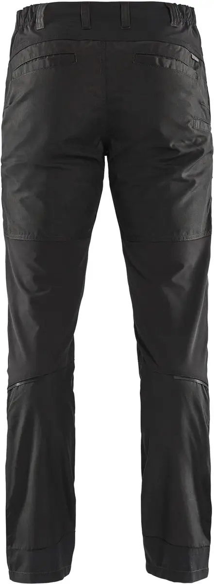 Blåkläder Service Werkbroek 1456-1845 - Zwart/Donkergrijs - Maat 44