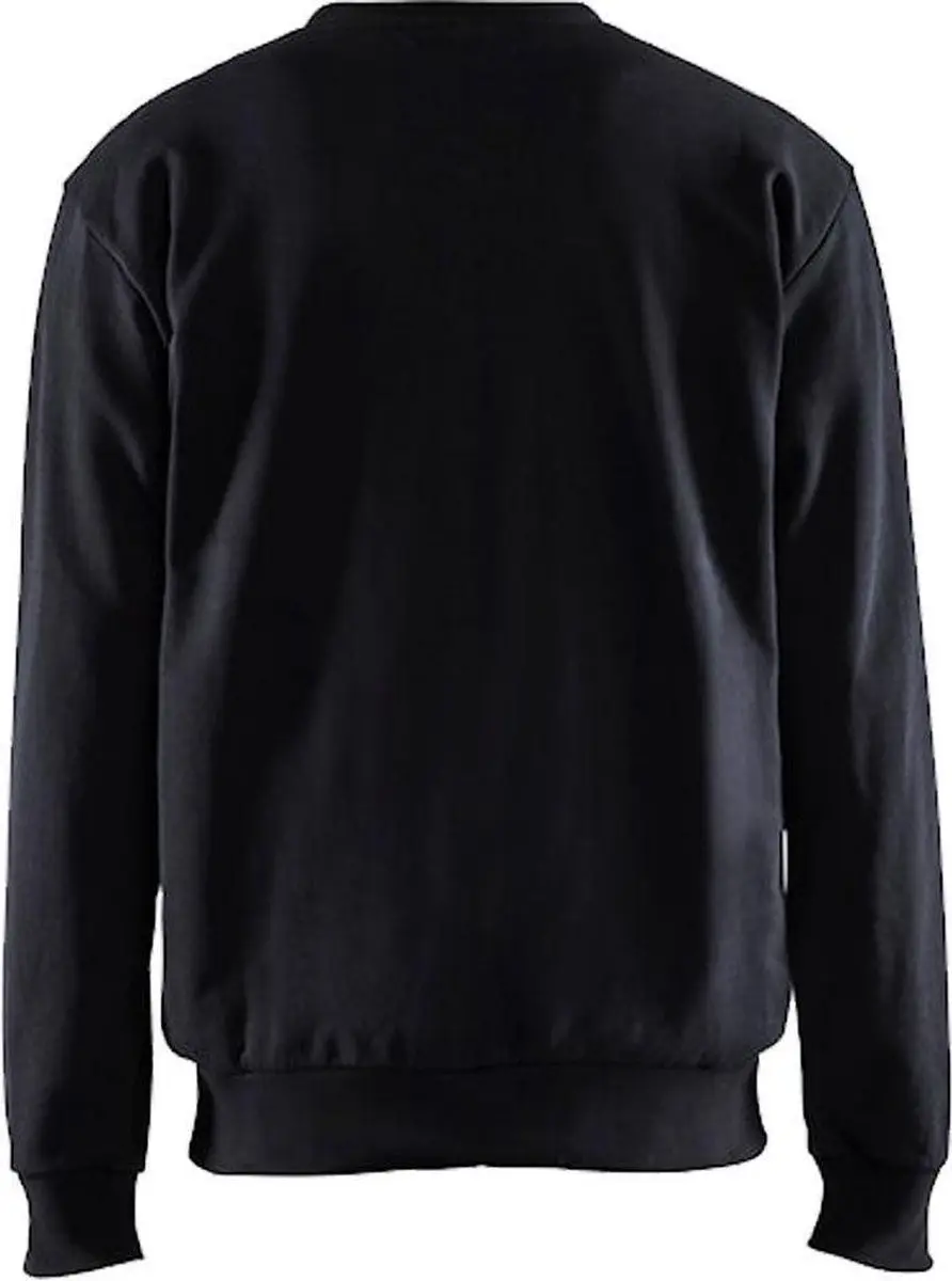Blåkläder Sweatshirt 3580-1158 - Zwart/Rood XXXL