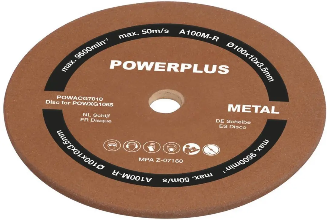 Powerplus POWACG7010 Schijf Kettingslijper 10cm Metaal