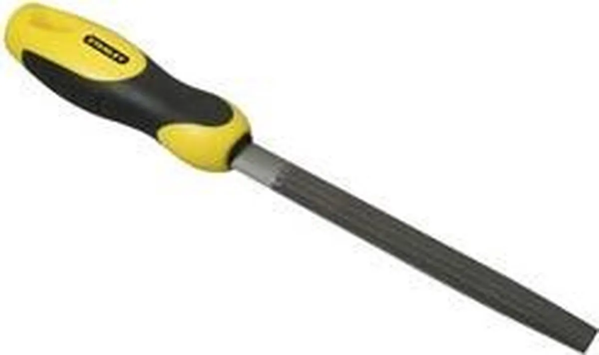 Stanley Halfronde Vijl Bastaard 200mm - 0-22-501