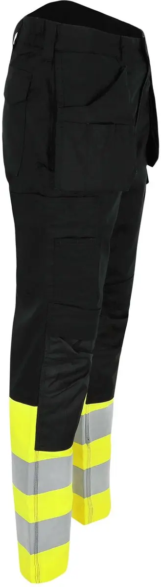 Herock Saxo Broek Hoge Zichtbaarheid 46 - Geel/Zwart