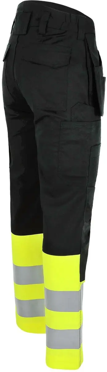 Herock Saxo Broek Hoge Zichtbaarheid 46 - Geel/Zwart