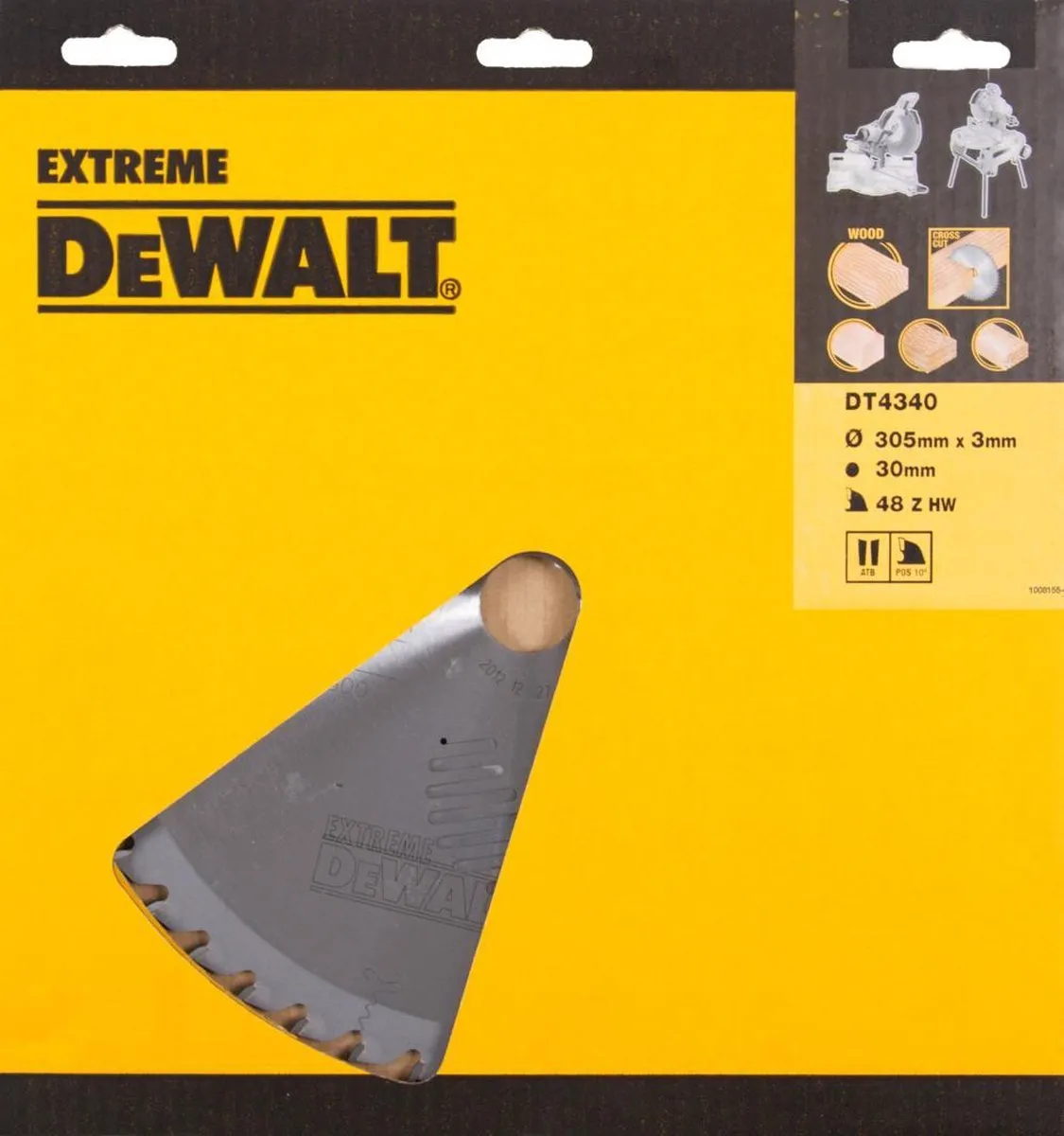 DeWalt HM 305x30 48T Zaagblad - Hout - afbeelding 6 van 6
