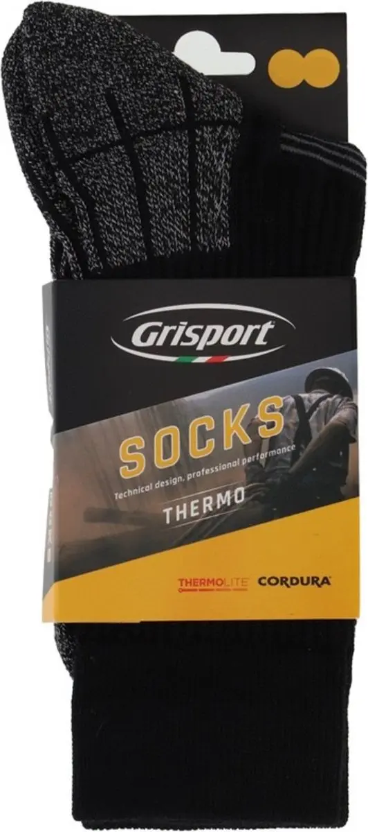 Grisport Werksok Thermo Zwart - 39-42