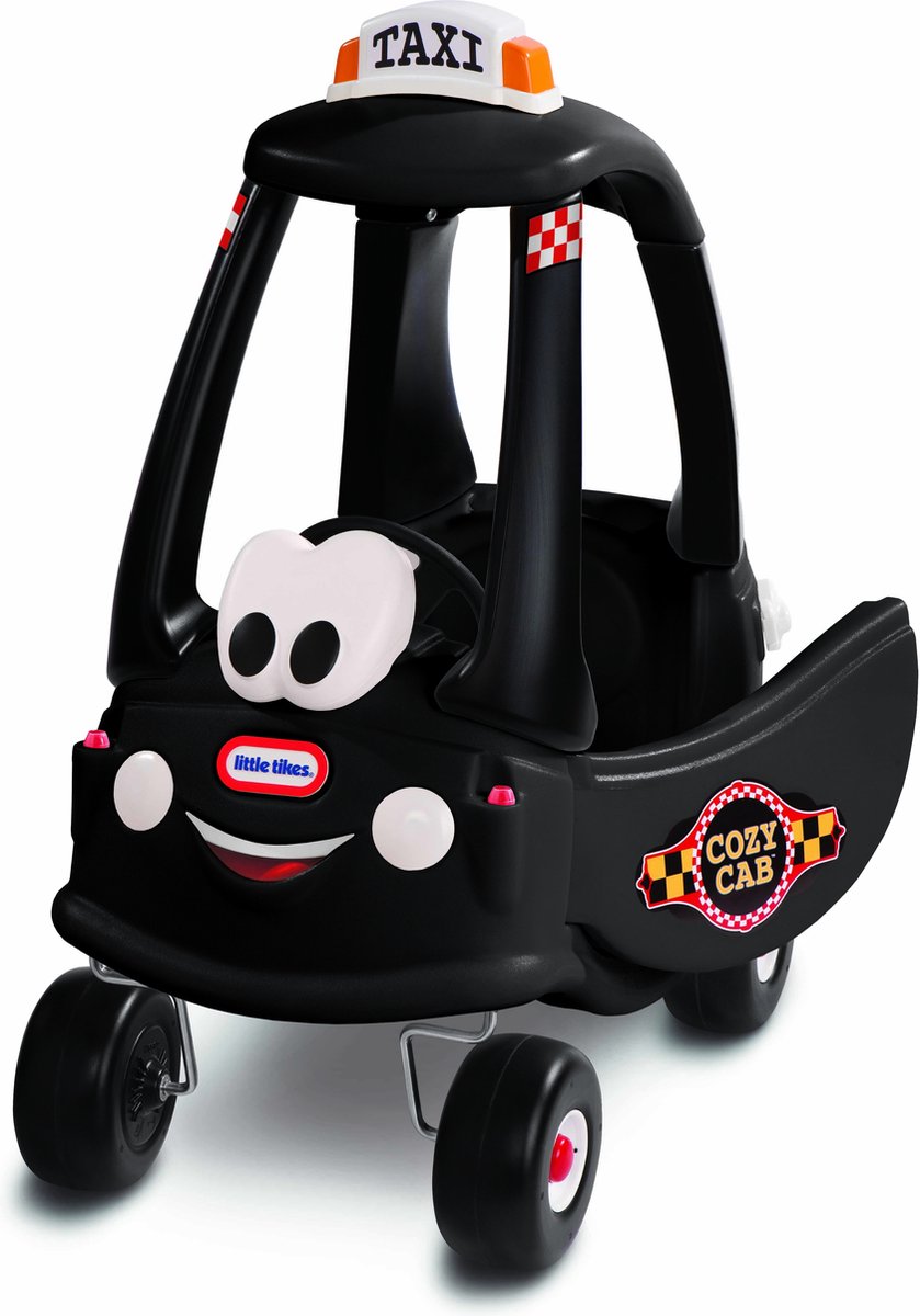 Little Tikes Cozy Coupe Taxi Loopauto - Zwart