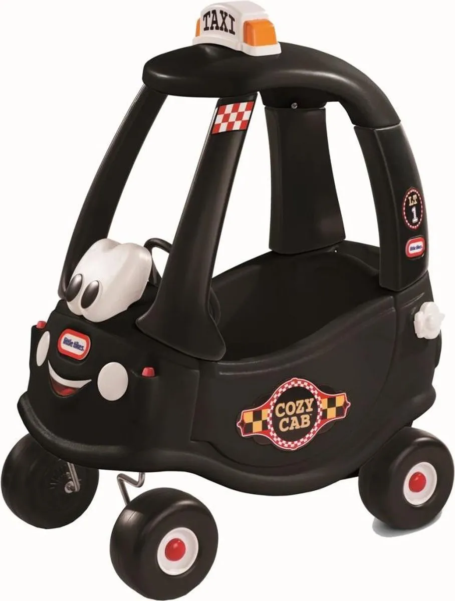 Little Tikes Cozy Coupe Taxi Loopauto - Zwart - afbeelding 6 van 6