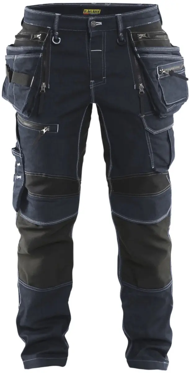 Blåkläder Werkbroek X1900 Denim Stretch - Maat 54 - Marineblauw