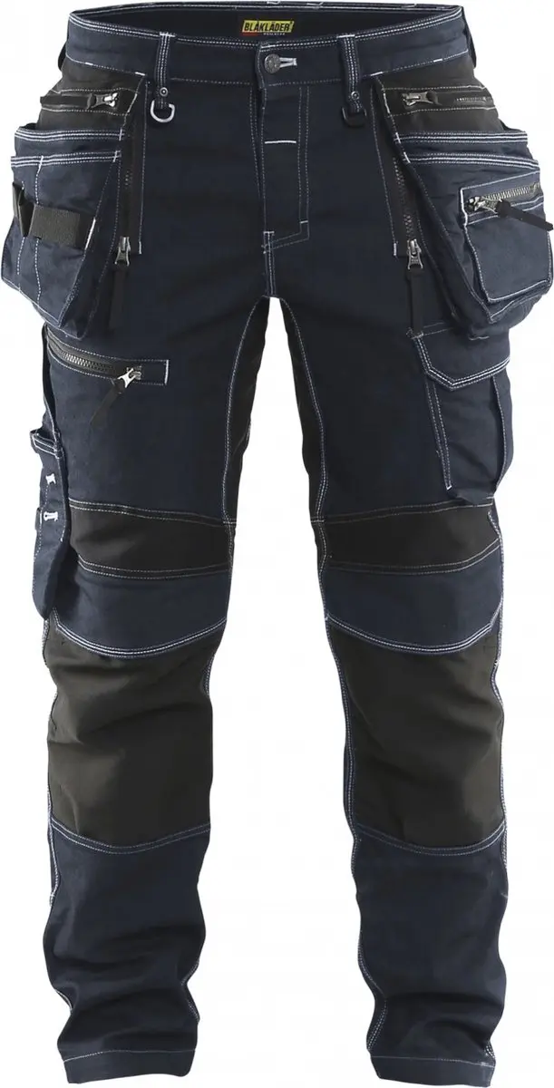 Blåkläder Werkbroek X1900 Denim Stretch - Maat 54 - Marineblauw