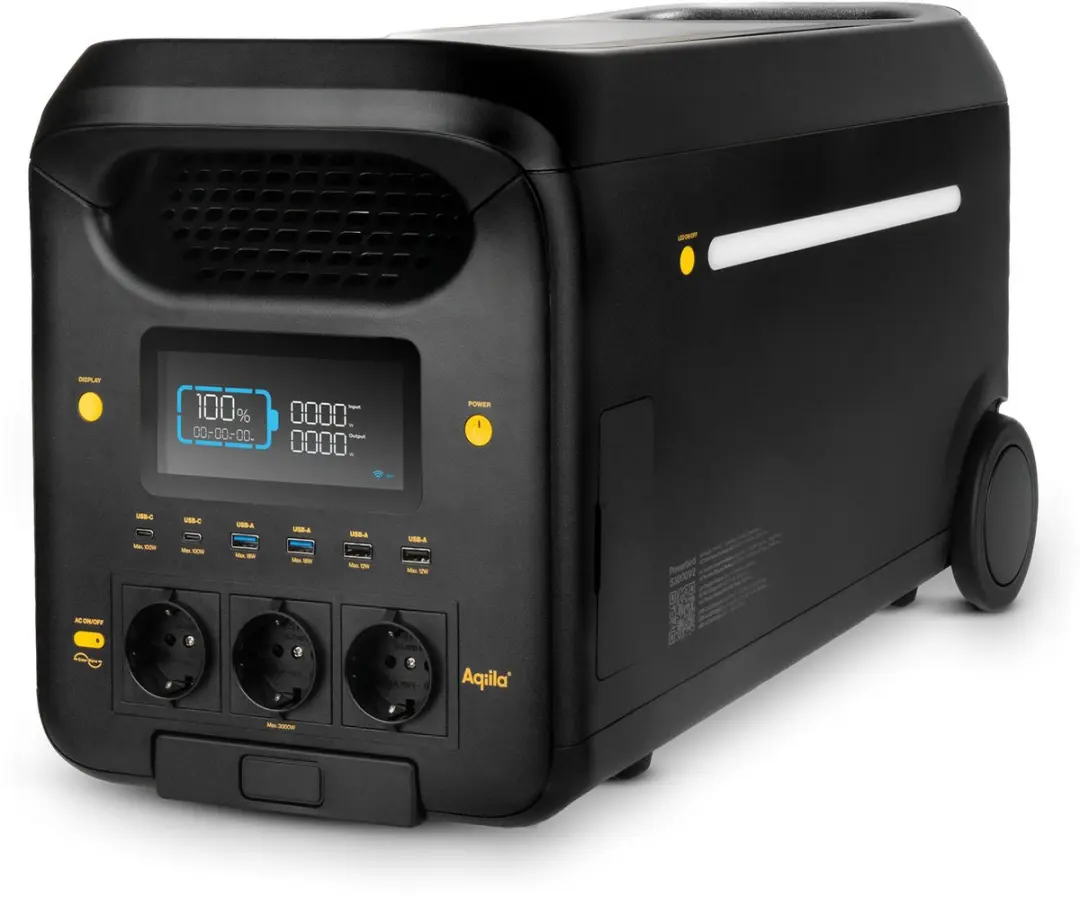 Aqiila Portable Powerstation 3000W 2560Wh