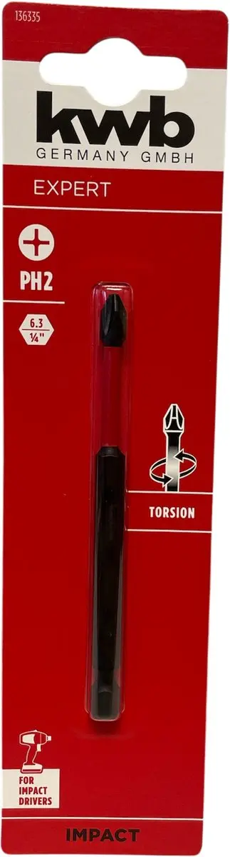 KWB Bit Torsion 100mm PH2 S2