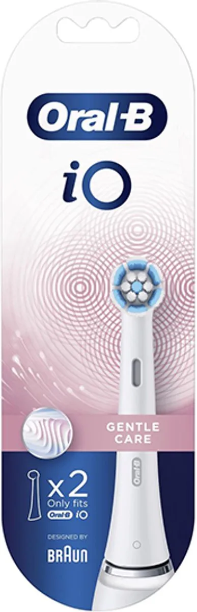 Oral-B iO Gentle Care Opzetborstels - 2 Stuks