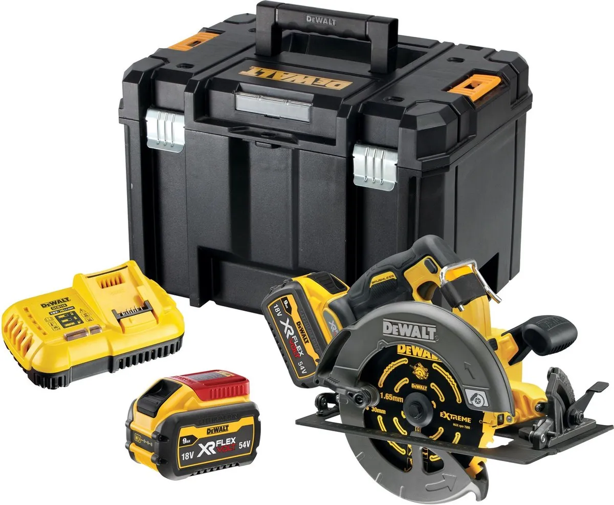 DeWalt DCS578X2 Cirkelzaag 190mm 54V FlexVolt