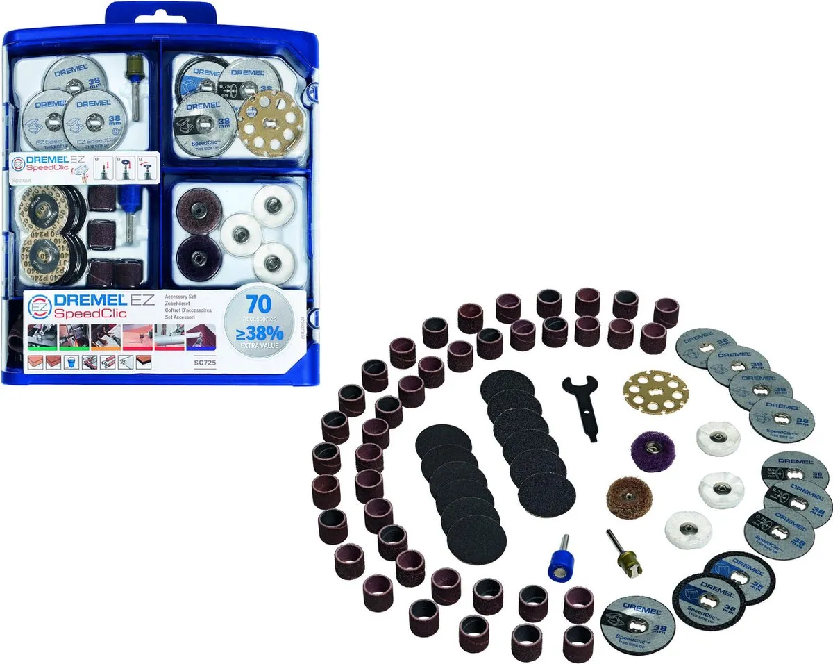 Dremel SC725 Multitool Accessoireset