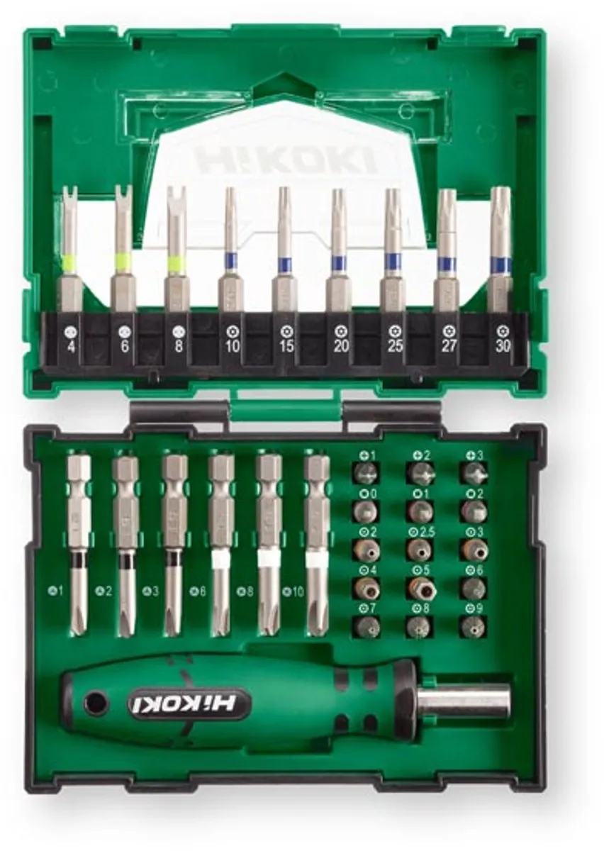 Hikoki 31-delige Veiligheids Bitset 40030023