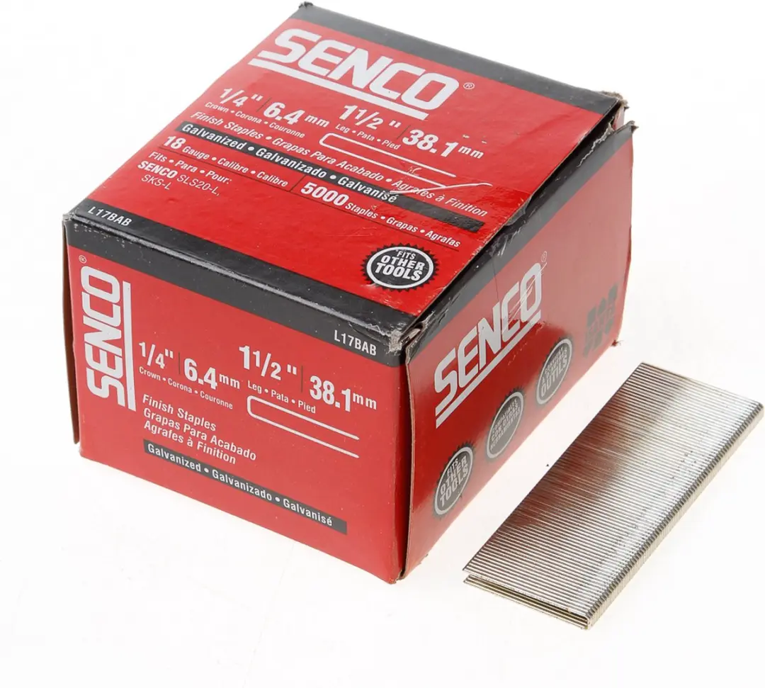 Senco L17BAB Nieten - 5000 Stuks - 18 Gauge - 38,1x6,4mm
