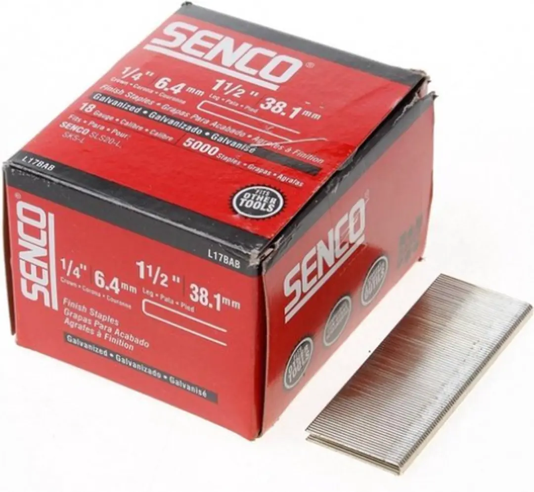 Senco L17BAB Nieten - 5000 Stuks - 18 Gauge - 38,1x6,4mm