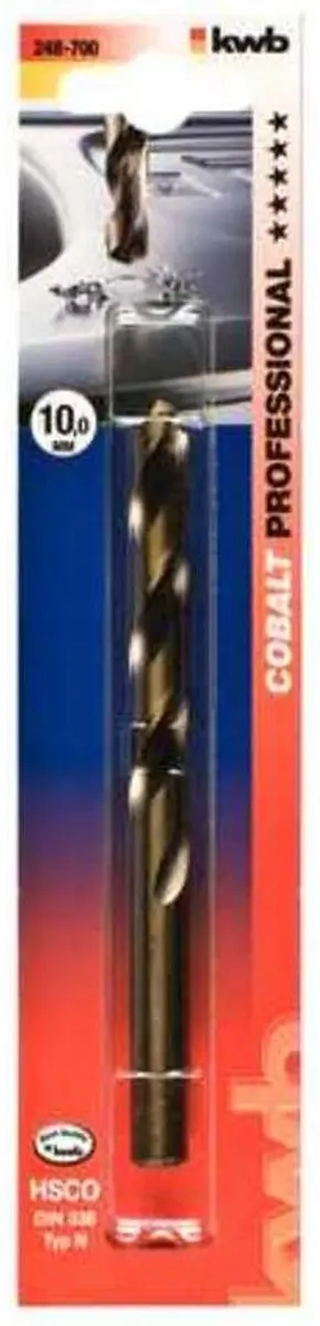 KWB Cobalt Metaalboor 1mm HSS-CO KWB248610