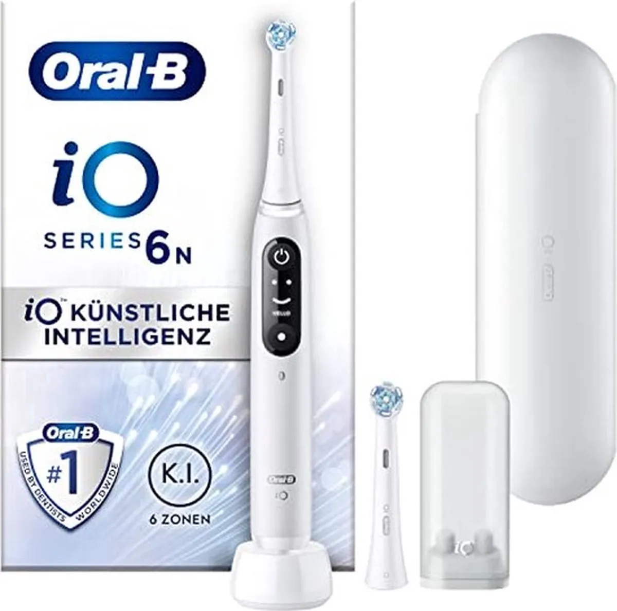 Oral-B iO Series 6 White - 5 Snelheden - 2 Borstels