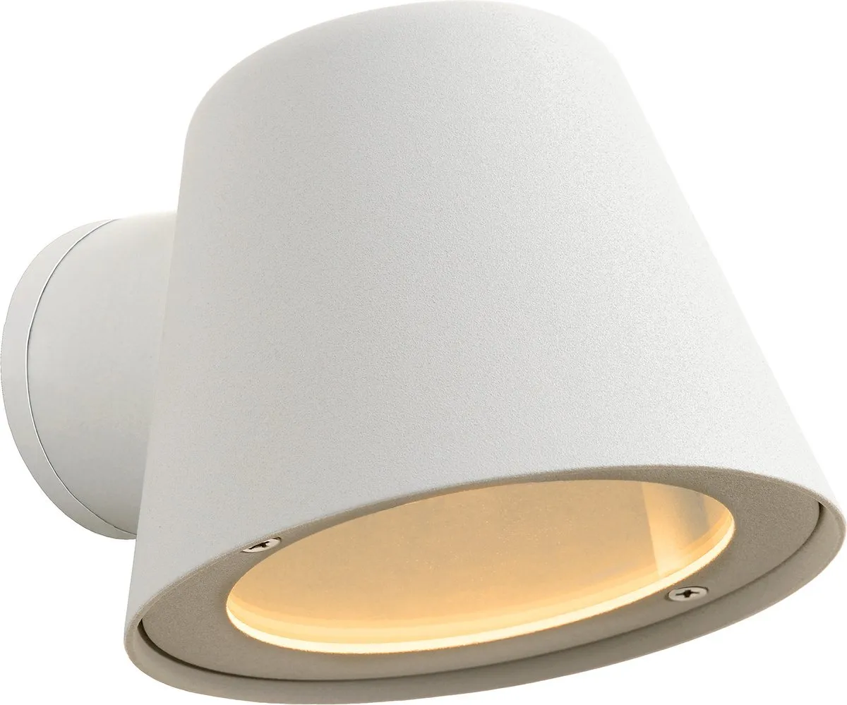 Lucide DINGO-LED Wandlamp 5W 3000K - IP44 Wit