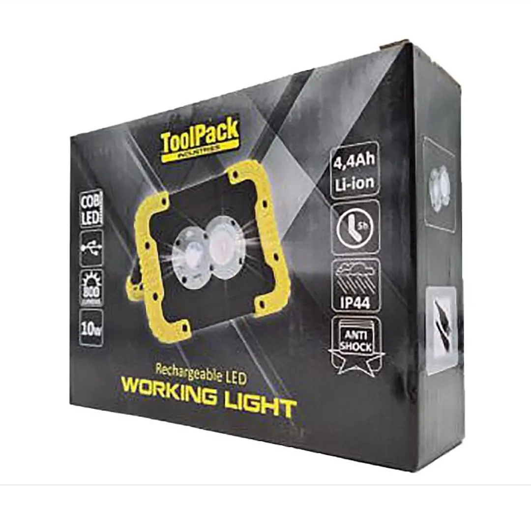 Toolpack Bern LED-Werklamp USB - 2x10W Neutraal