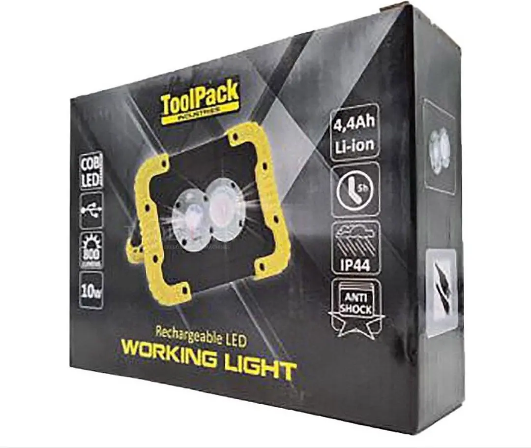 Toolpack Bern LED-Werklamp USB - 2x10W Neutraal