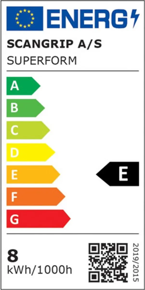 Scangrip Superform Werklamp 750lm 03.5406 - Donkerblauw