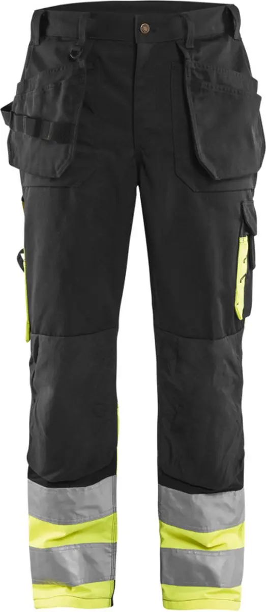 Blåkläder Werkbroek High Vis 1529-1370 - 44 - Zwart/Geel