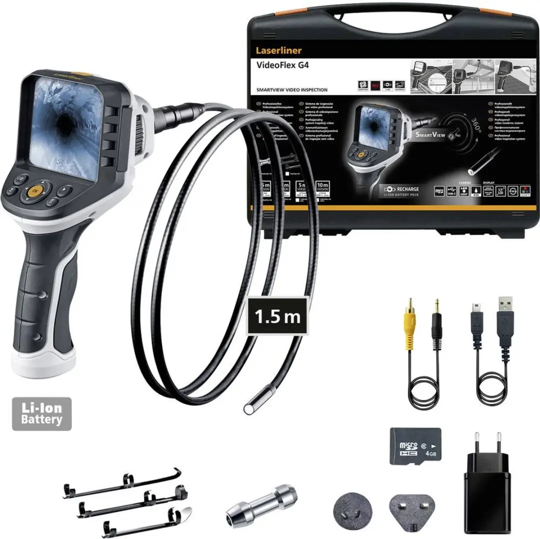 Laserliner 082.242A Endoscoop - Ø9mm - 1,5m - afbeelding 6 van 6
