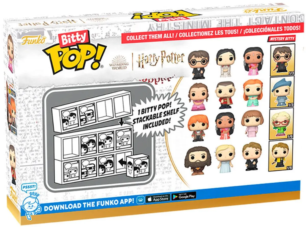 Funko Bitty Pop Harry Potter - Hagrid 4PK - Multicolor