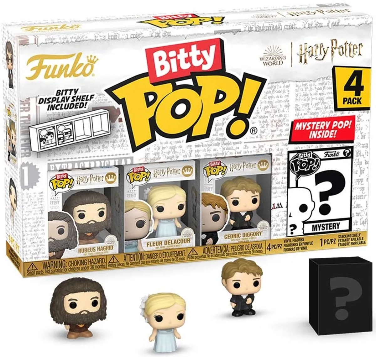 Funko Bitty Pop Harry Potter - Hagrid 4PK - Multicolor