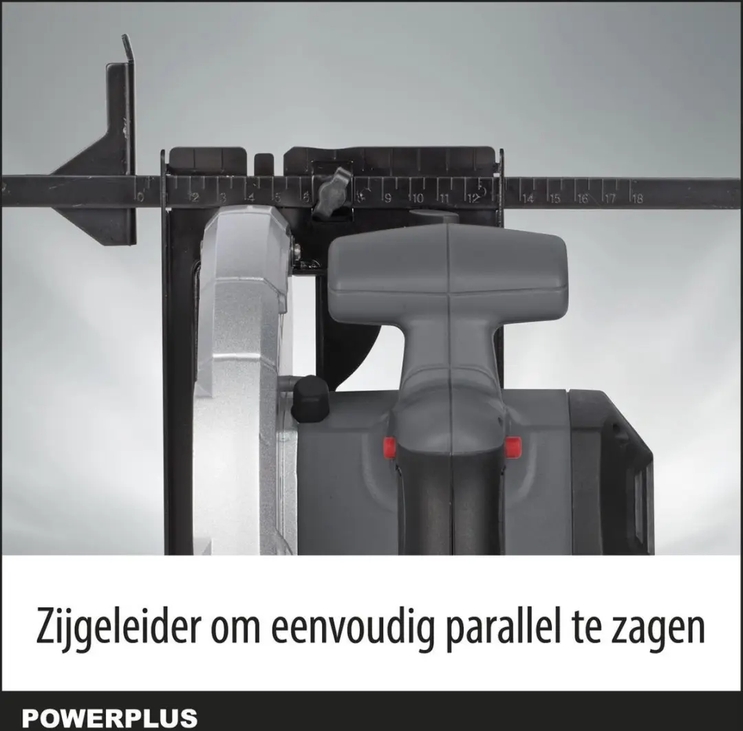 Powerplus POWEB2520 Accu Cirkelzaag 18V - Ø165mm