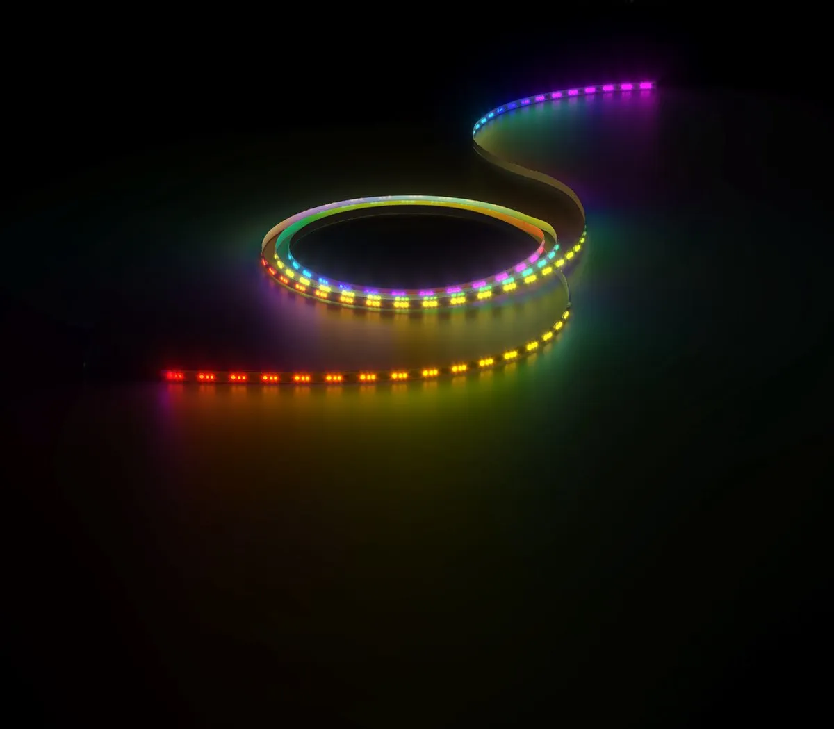 Calex Vista LED Strip 2m RGBIC - 2700K - Wit