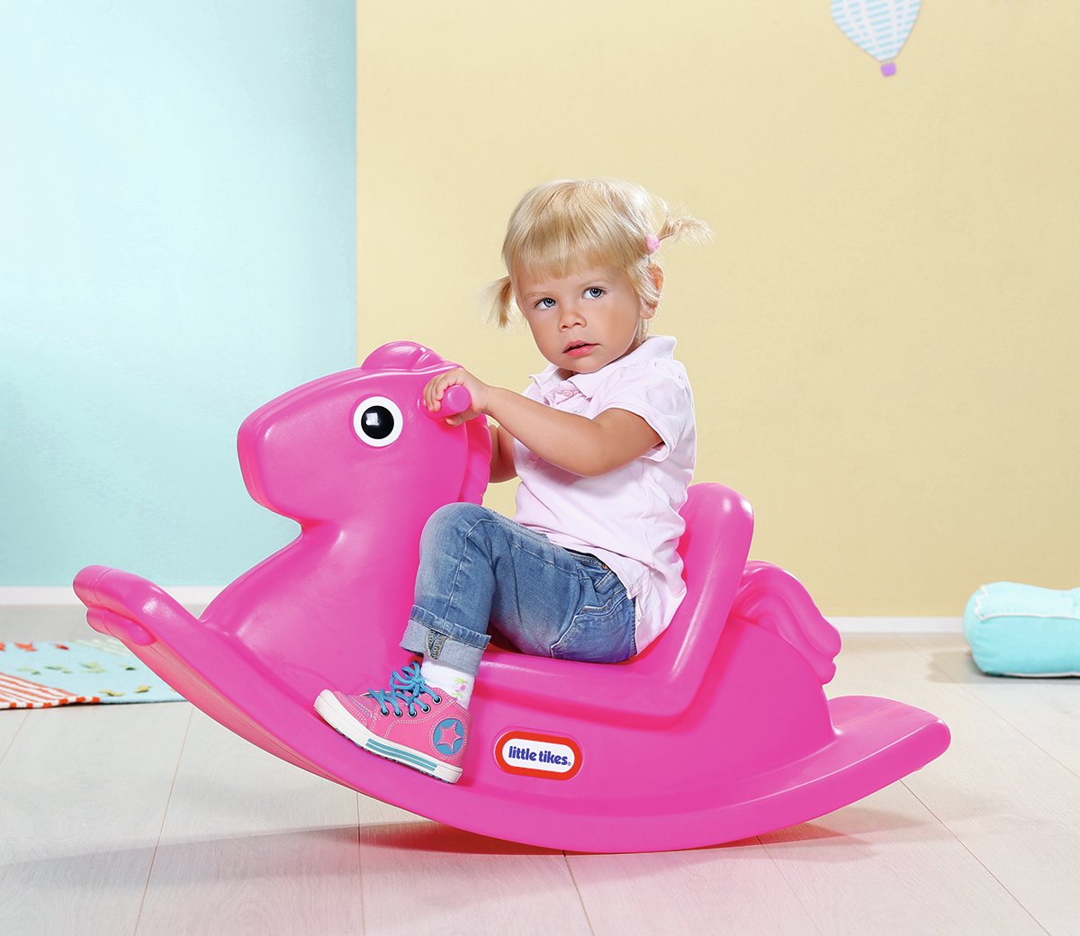 Little Tikes - Rocking Horse - Schommelwip - Wipwap Voor Binnen en Buiten - Roze