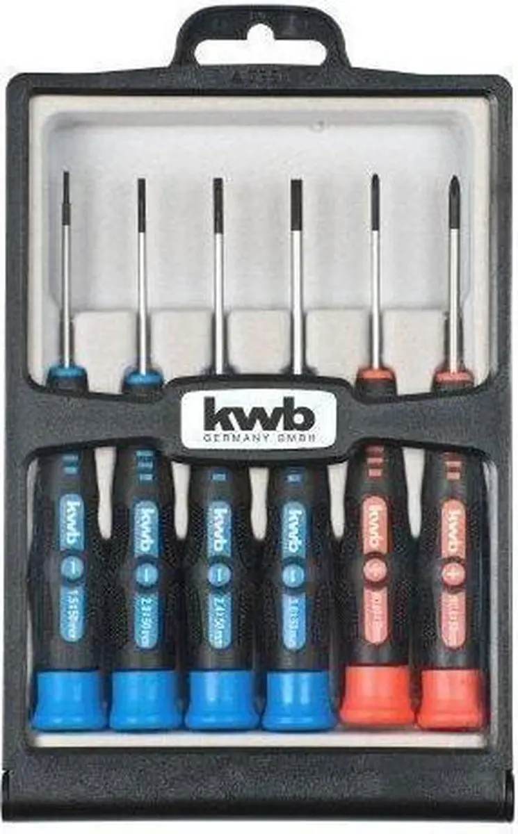 KWB Schroevendraaierset 6-delig - PH/SL