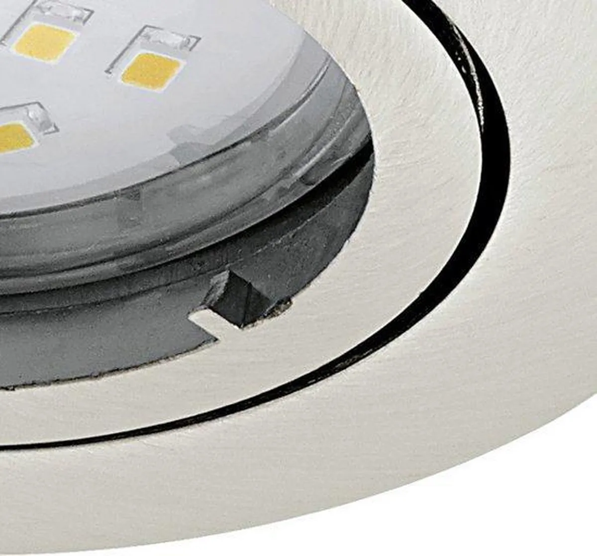 Eglo Tedo Inbouwspot LED Ø80mm - Nikkel-Mat - Kantelbaar - afbeelding 6 van 6