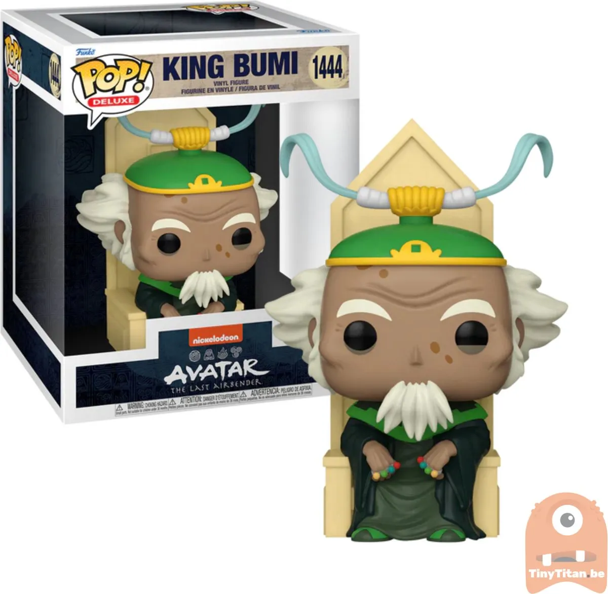 Funko Pop Animation Avatar King Bumi #1444 - afbeelding 6 van 6