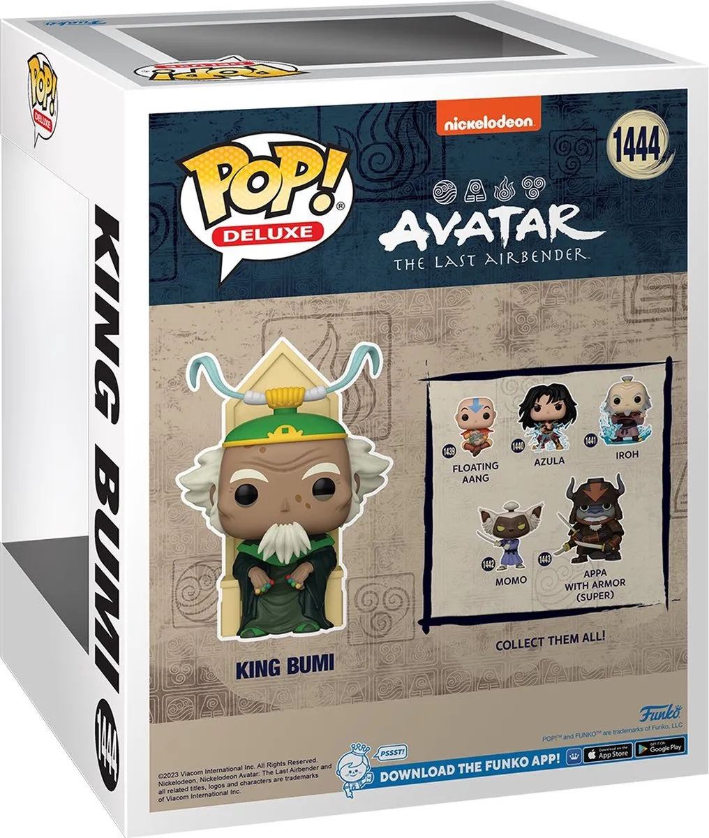 Funko Pop Animation Avatar King Bumi #1444