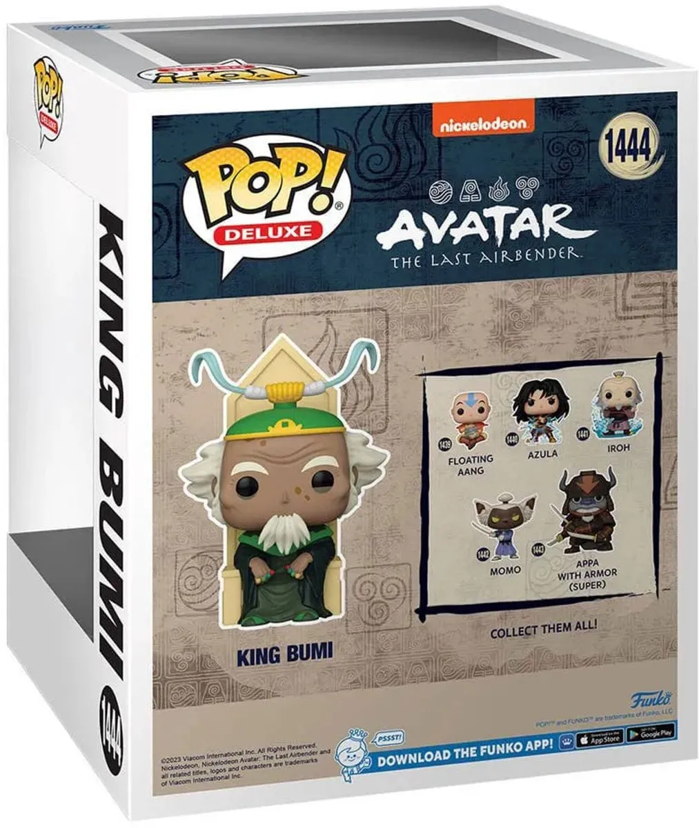 Funko Pop Animation Avatar King Bumi #1444