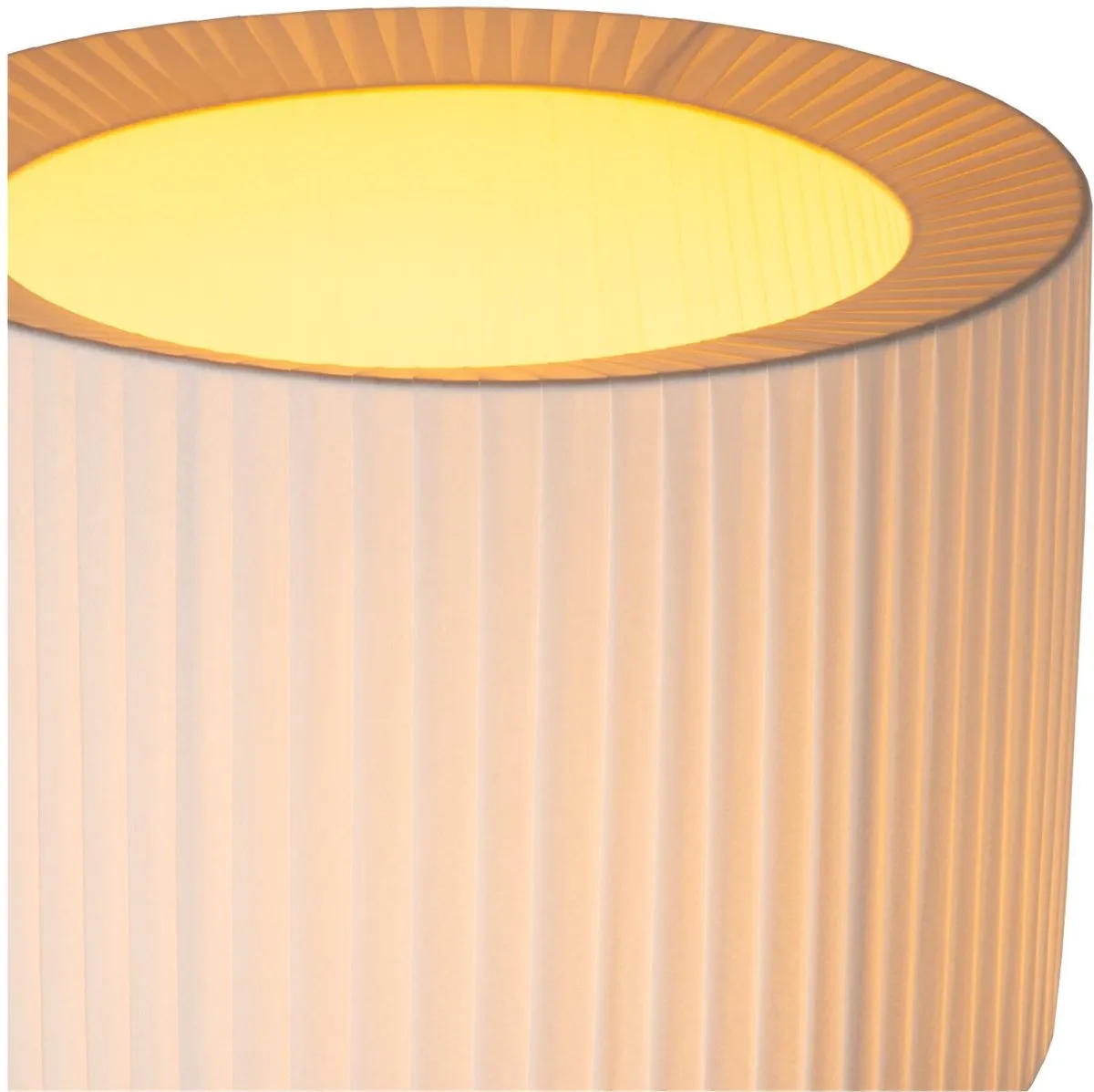 Lucide FOLD Vloerlamp Ø45cm - 1xE27 - Wit