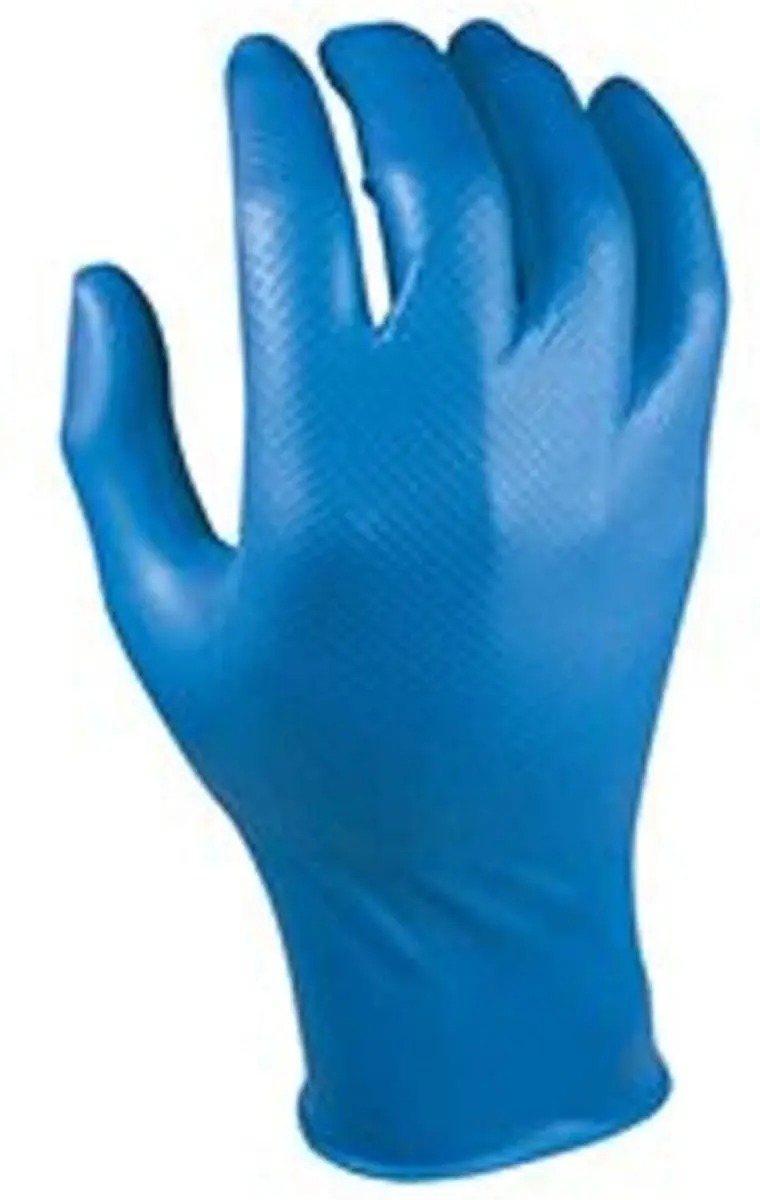 Oxxa X-Grippaz-Pro 51-400 Nitril Handschoenen M - Blauw - 50 Stuks