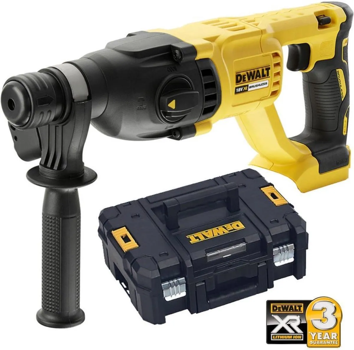 DeWalt DCH133NT-XJ Accu-Combihamer 26mm - 18V - afbeelding 6 van 6