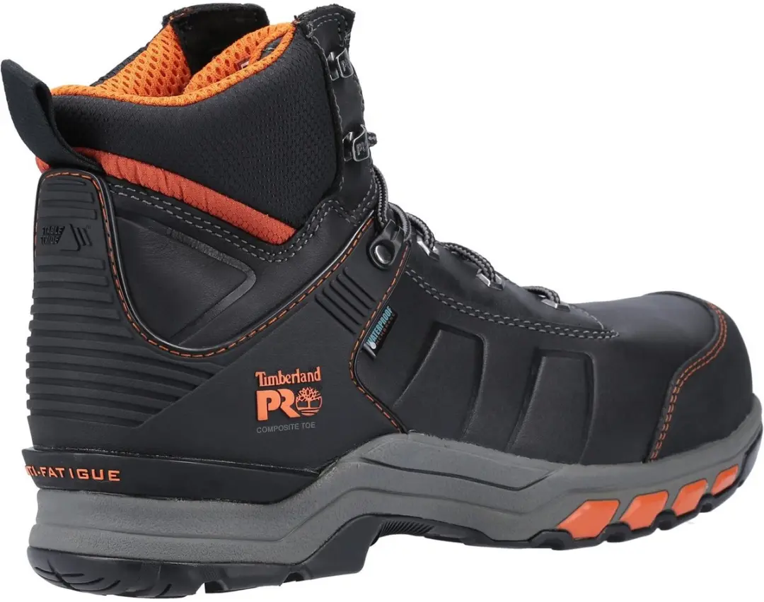 Timberland Pro Hypercharge Leer S3 - Zwart/Orange - EU45