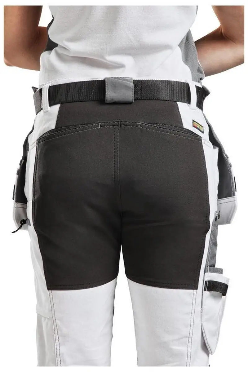 Blåkläder Dames Schildersbroek 7910-1000 - Wit/zwart