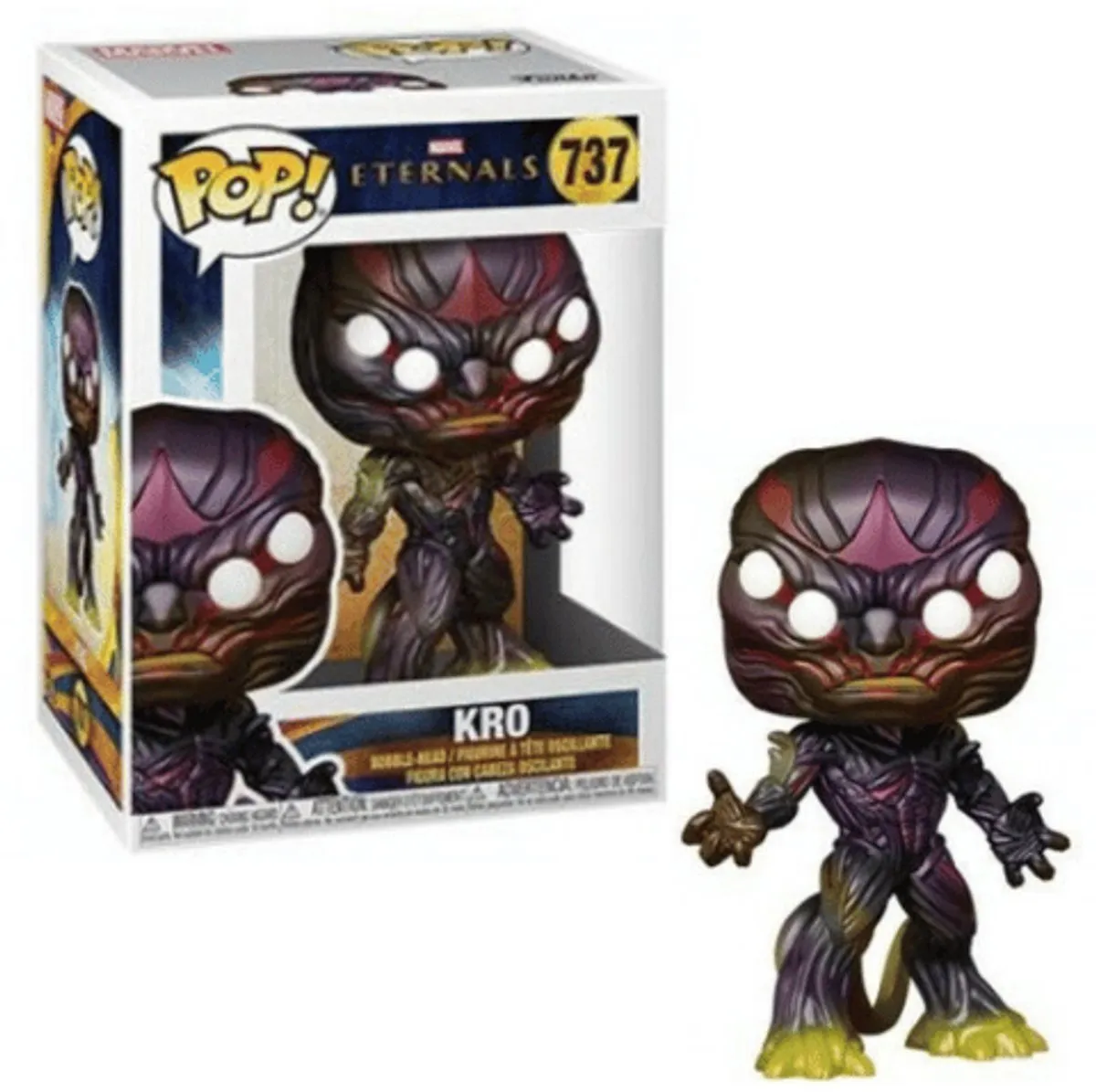Funko POP! 737 Eternals Kro Marvel FP49717 - Multi